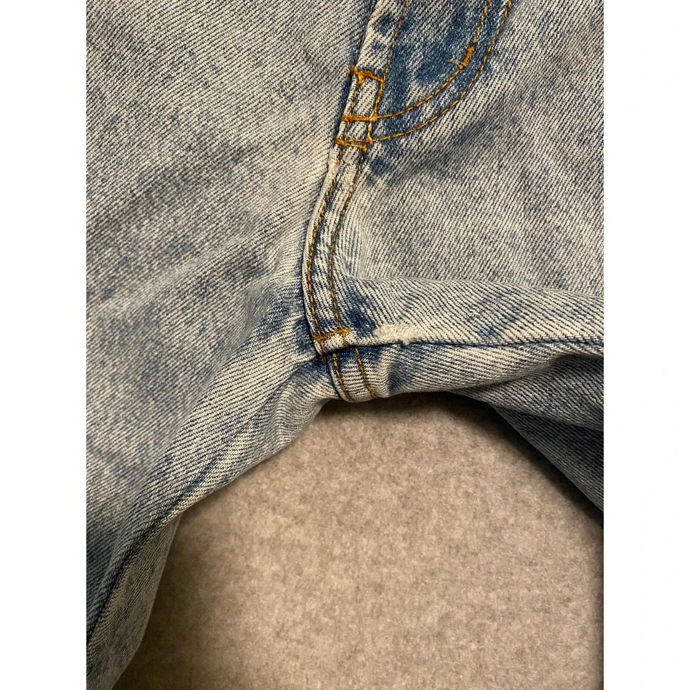 Vintage Fornari Jeans Womens 28 Blue Light Wash Denim 90s Italian Hi Rise Cotton - Picture 6 of 16